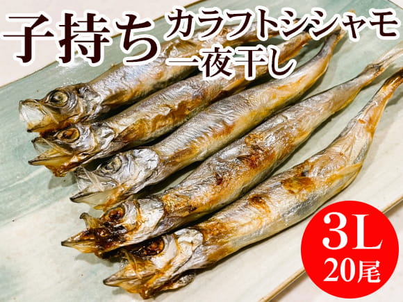 子持ちカラフトししゃも一夜干し