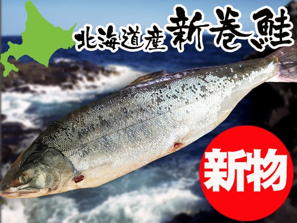 オホーツク産新巻鮭